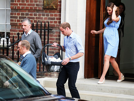 Princess Kate Leaving Hospital