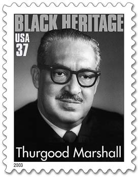 Supreme Court Justice Thurgood Marshall.