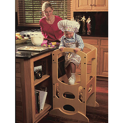 The Learning Tower, or as I call it, "The Throw All Your Junk When You Walk In the Door Tower"