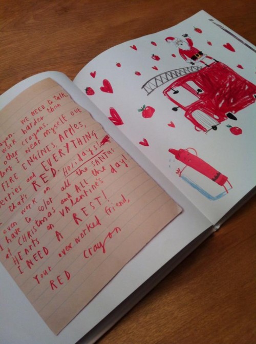 Red wants you to know how hard he has it.  