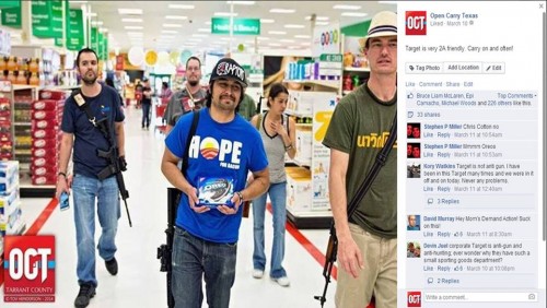 Photo from the Open Carry Texas Facebook page.