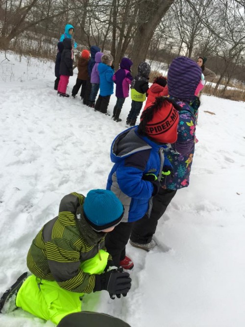 So good to be outside after the deep freeze!