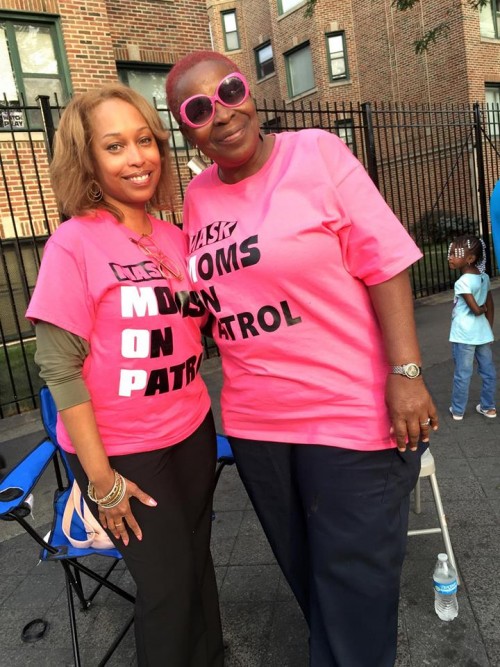 Tracy, PR Coordinator for MASK, and volunteer Mary.  