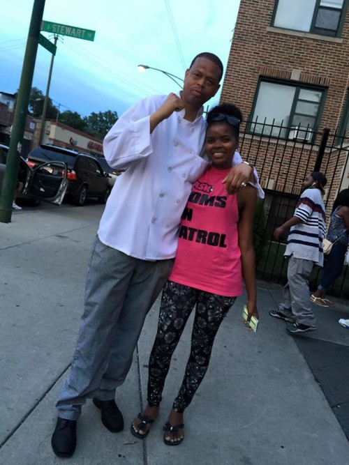 Tamar and her cousin Eddie.