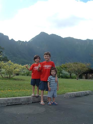 The Wagner brothers in less complicated times.  