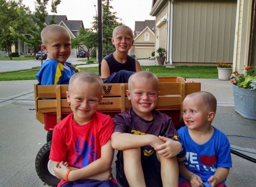 Five brothers.  Can you tell which one had cancer?