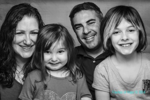 Mia and family.  Photo by Flashes of Hope