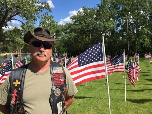 Matter, veteran and biker. Volunteers with the Veterans Network Committee of Northern Illinois.